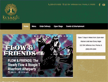 Tablet Screenshot of kennyswestside.com